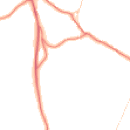 Daytime road noise heatmap for LA18 5HQ