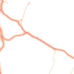 Daytime road noise heatmap for LA18 5JA