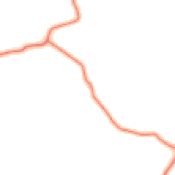 Daytime road noise heatmap for LA18 5JW
