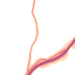 Daytime road noise heatmap for LA18 5JZ
