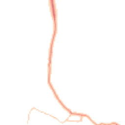 Daytime road noise heatmap for LA18 5LN