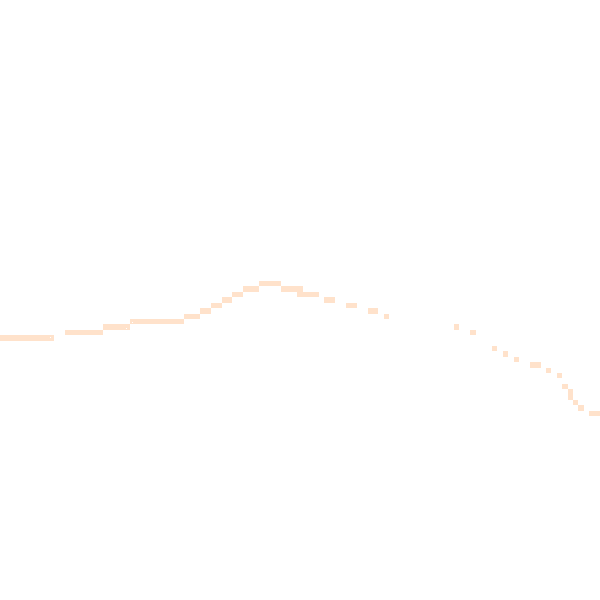 Night-time road noise heatmap for LA2 7FF