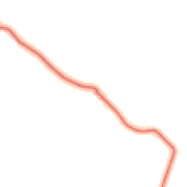 Daytime road noise heatmap for LA2 9BL