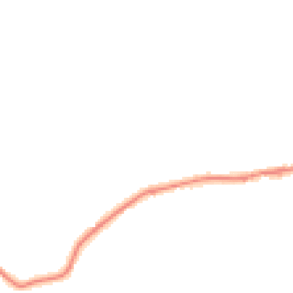 Night-time road noise heatmap for LA2 9FB