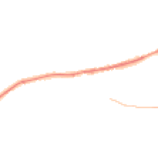 Night-time road noise heatmap for LA2 9RW