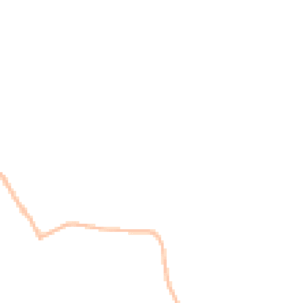 Night-time road noise heatmap for LA22 0JS