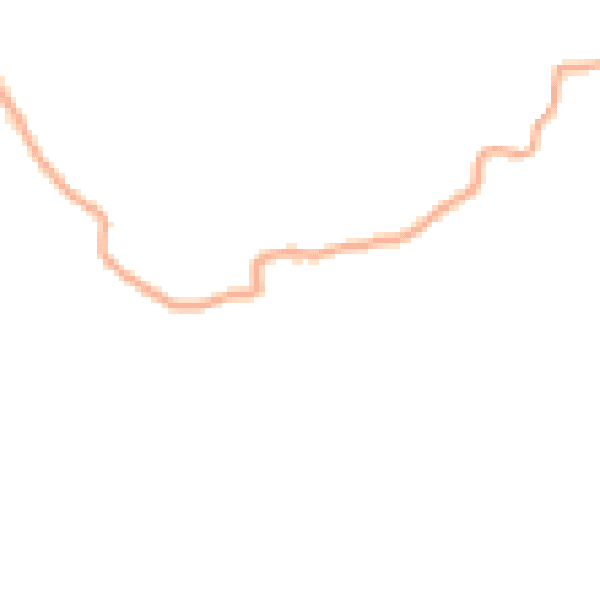 Night-time road noise heatmap for LA22 0LW