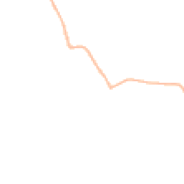 Night-time road noise heatmap for LA22 0NB