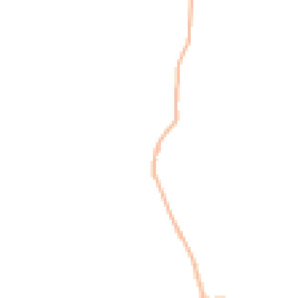 Night-time road noise heatmap for LA22 0NN