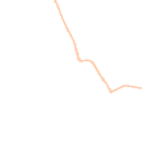 Night-time road noise heatmap for LA22 0PJ