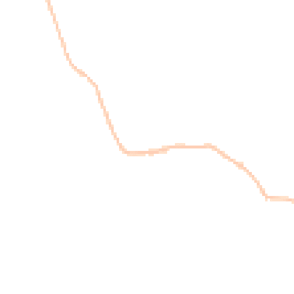 Night-time road noise heatmap for LA22 9JN