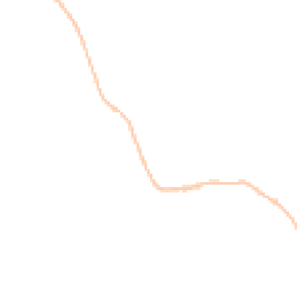 Night-time road noise heatmap for LA22 9JP
