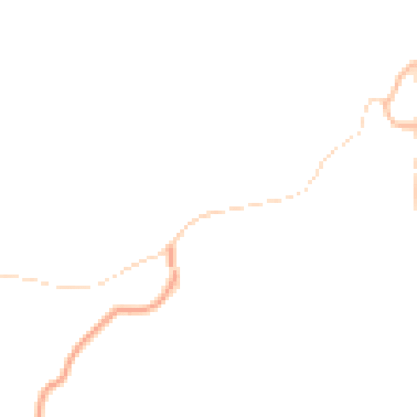 Night-time road noise heatmap for LA22 9LE