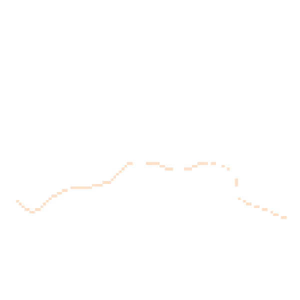 Night-time road noise heatmap for LA22 9NQ