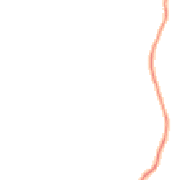 Night-time road noise heatmap for LA23 1PJ