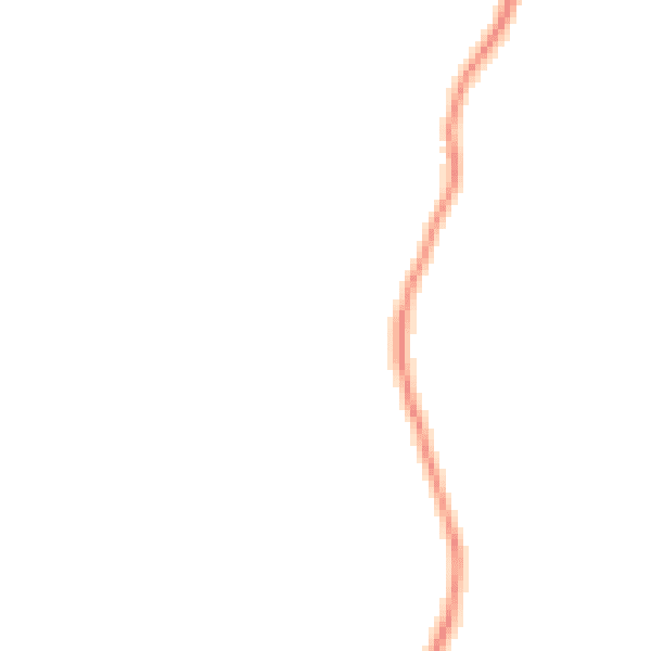 Night-time road noise heatmap for LA23 1QD