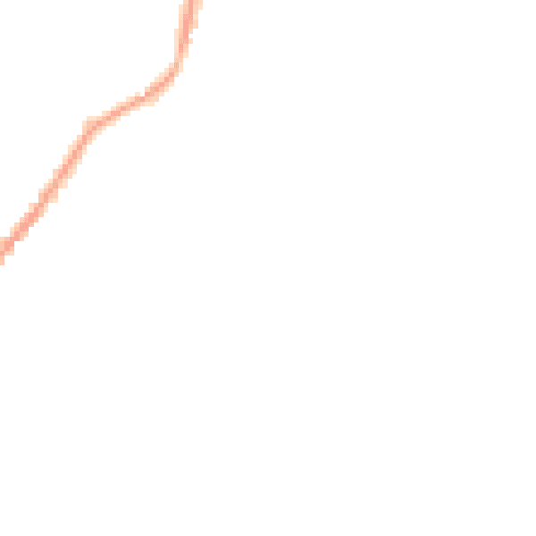 Night-time road noise heatmap for LA23 2HP