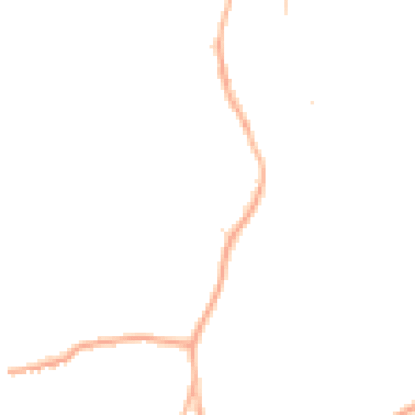 Night-time road noise heatmap for LA23 3HB