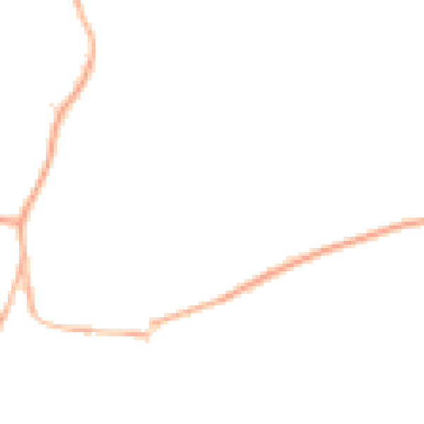Night-time road noise heatmap for LA23 3HY
