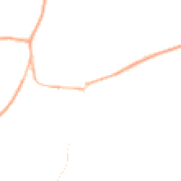 Night-time road noise heatmap for LA23 3JB
