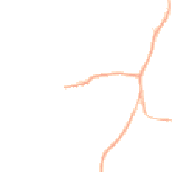 Night-time road noise heatmap for LA23 3JH