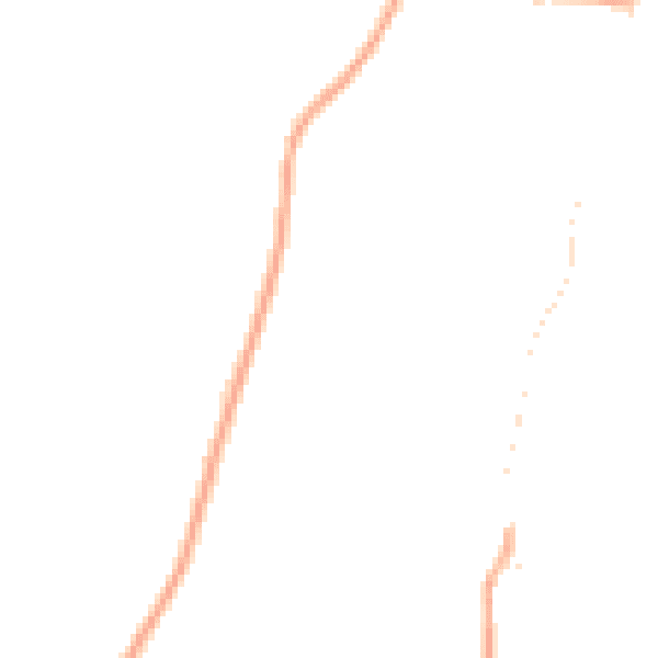 Night-time road noise heatmap for LA23 3JJ