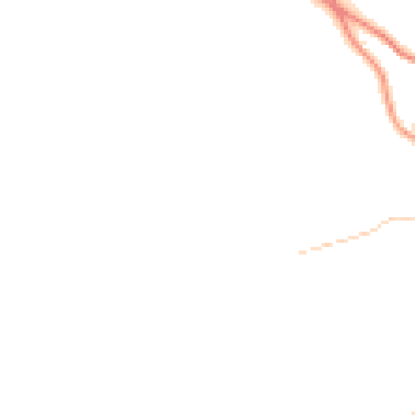 Daytime road noise heatmap for LA23 3NP