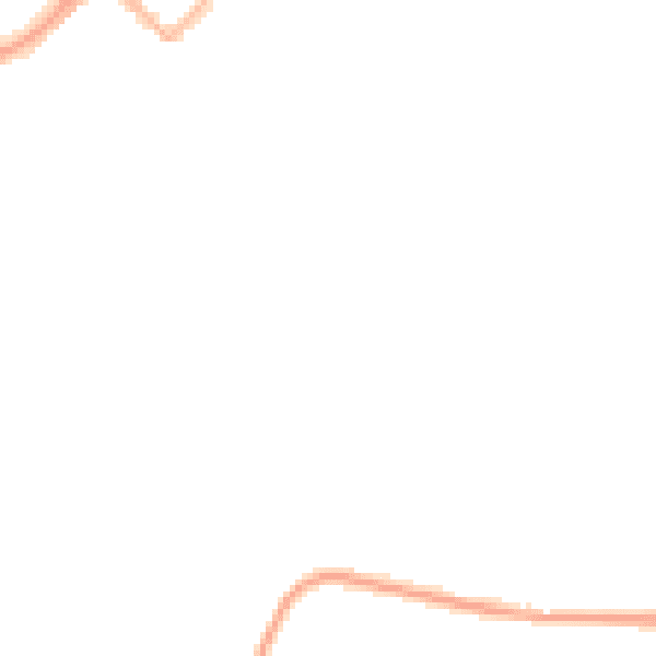 Night-time road noise heatmap for LA3 1AZ