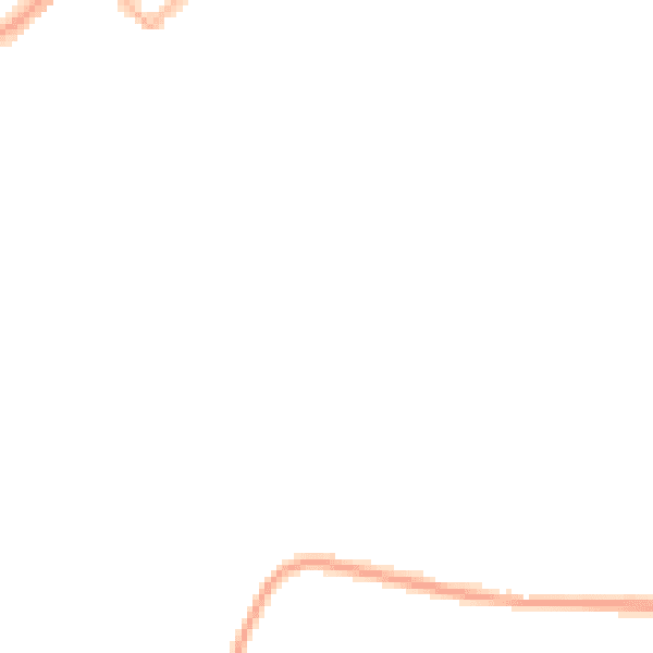 Night-time road noise heatmap for LA3 1BE