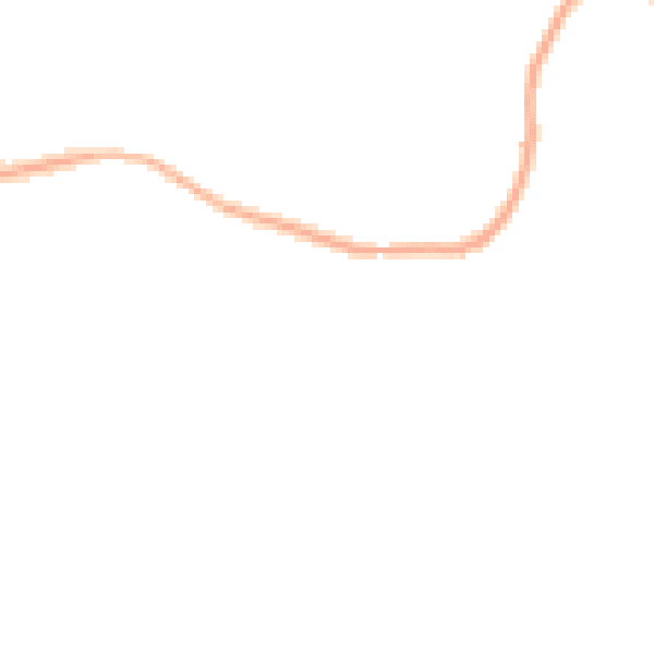 Night-time road noise heatmap for LA3 2AP