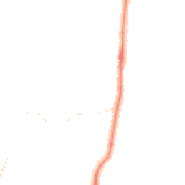 Night-time road noise heatmap for LA3 2NQ