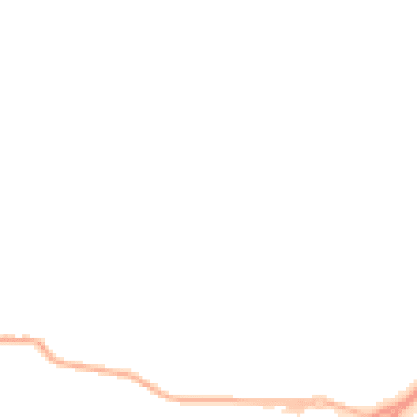 Night-time road noise heatmap for LA3 3BT