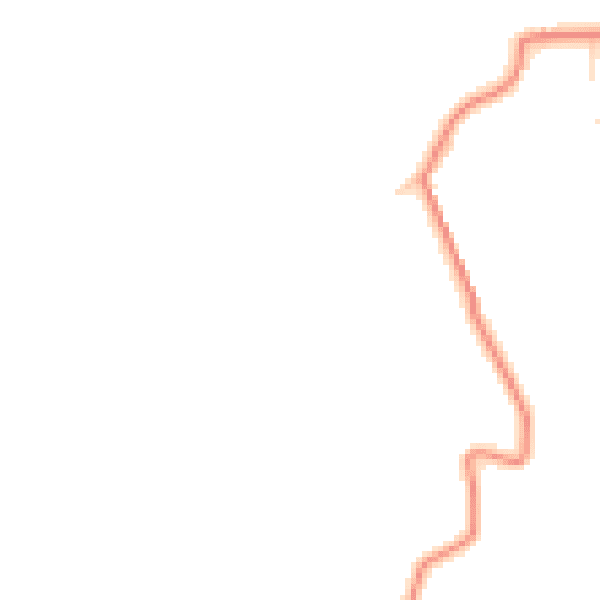 Daytime road noise heatmap for LA3 3FN