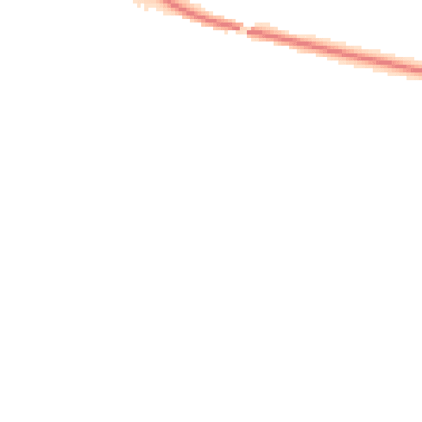 Night-time road noise heatmap for LA3 3JJ