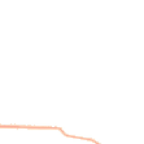 Night-time road noise heatmap for LA3 3LX
