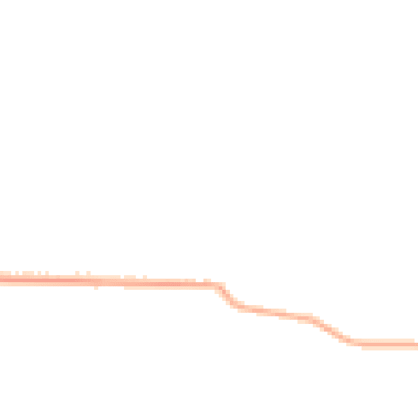 Night-time road noise heatmap for LA3 3PG