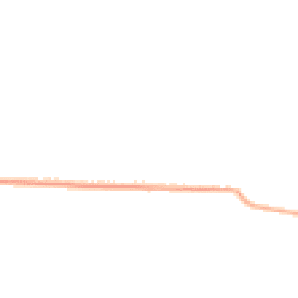 Night-time road noise heatmap for LA3 3RT