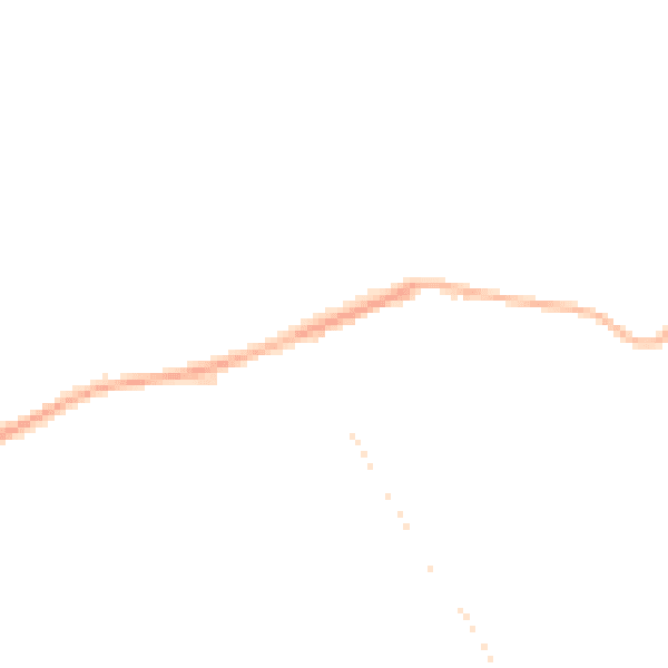 Night-time road noise heatmap for LA7 7DH