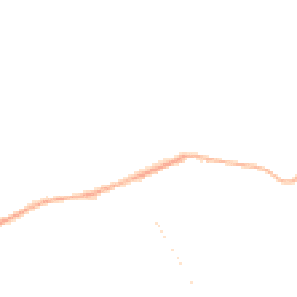 Night-time road noise heatmap for LA7 7DJ