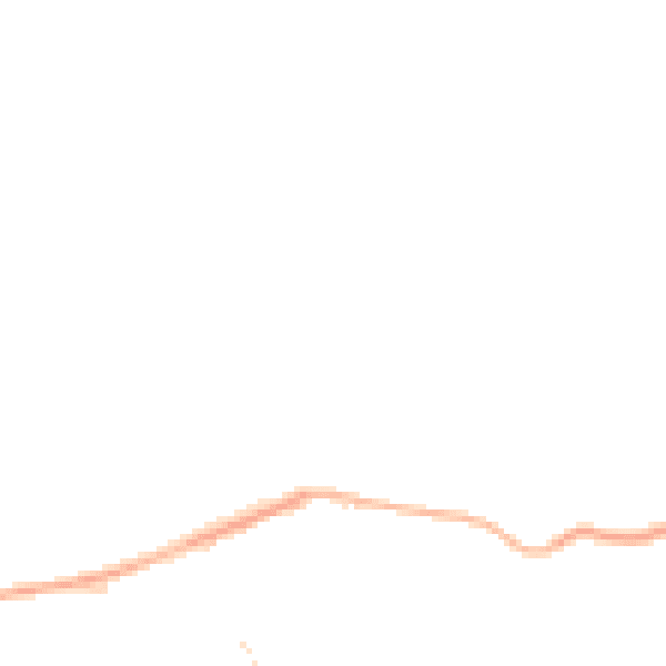 Night-time road noise heatmap for LA7 7DQ