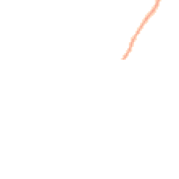 Daytime road noise heatmap for LD8 2AA