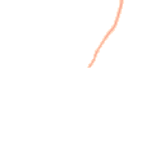 Daytime road noise heatmap for LD8 2BS