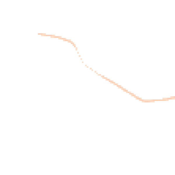Night-time road noise heatmap for LD8 2HL
