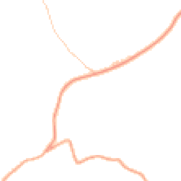 Daytime road noise heatmap for LD8 2HR