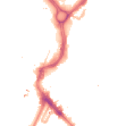 Night-time road noise heatmap for LE1 1PL