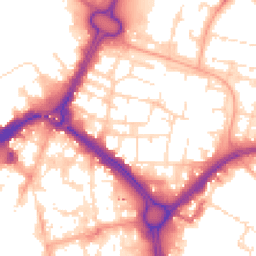 Daytime road noise heatmap for LE1 2FP