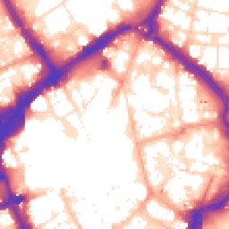 Daytime road noise heatmap for LE1 3AF