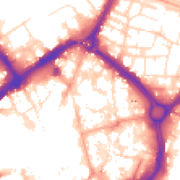Daytime road noise heatmap for LE1 3RE