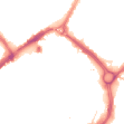 Night-time road noise heatmap for LE1 3RE