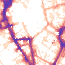 Daytime road noise heatmap for LE1 6DP